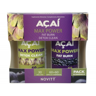 Acai Max Power Novity de Dietmed Dietmed 10019105170 Quemagrasas y similares salud.bio