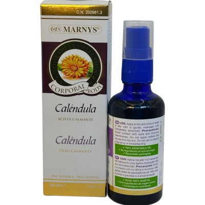 Aceite de Caléndula 50ml en spray de Marnys Marnys AP213 Inicio salud.bio