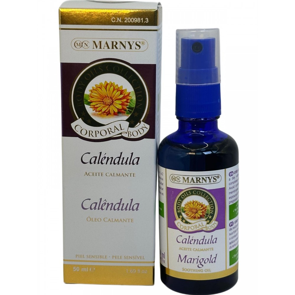 Aceite de Caléndula 50ml en spray de Marnys Marnys AP213 Inicio salud.bio
