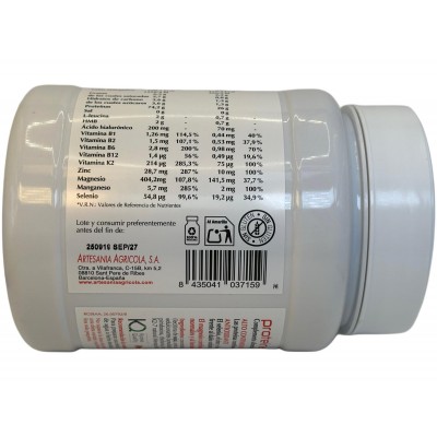 PROTEINA SENIOR 500gr (Suplemento Nutricional) sabor Vainilla de Plantis Artesania Agrícola ART-03715 Proteinas salud.bio