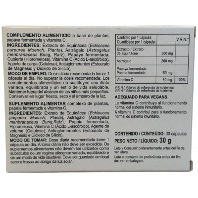 Equinácea COMPLEX con Astragalo 30 cápsulas de Integralia INTEGRALIA 464 Sistema inmunitario salud.bio