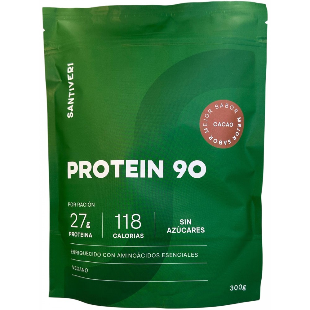 Protein 90 DOYPACK 300g (sabor cacao) Proteína vegetal de Santiveri Santiveri  SAN-04864 Proteinas salud.bio