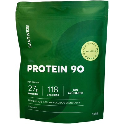 Protein 90 DOYPACK 300g (sabor vainilla) Proteína vegetal de Santiveri Santiveri  SAN-04863 Proteinas salud.bio