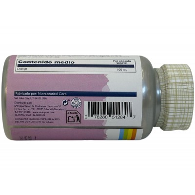 Shilajit 100mg 30 cápsulas vegetales de Solaray SOLARAY SOLA-51284 Suplementos Minerales  salud.bio