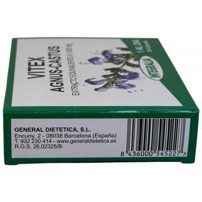 VITEX AGNUS CASTUS 30 cápsulas de Integralia INTEGRALIA 505 Especial Mujer salud.bio