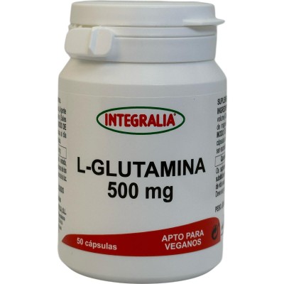 L-Glutamina 500mg 50 cápsulas de Integralia INTEGRALIA INT-54381 Suplementos Deportivos (Complementos Alimenticios) salud.bio