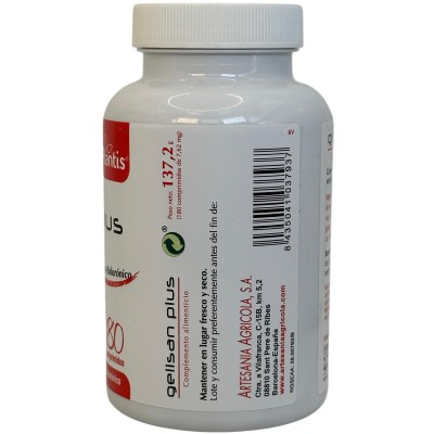 Gelisan PLUS en 180 ó 300 comprimidos de Plantis Artesania Agrícola ART-080070-080069 Articulaciones, Huesos, Tendones y Musc...