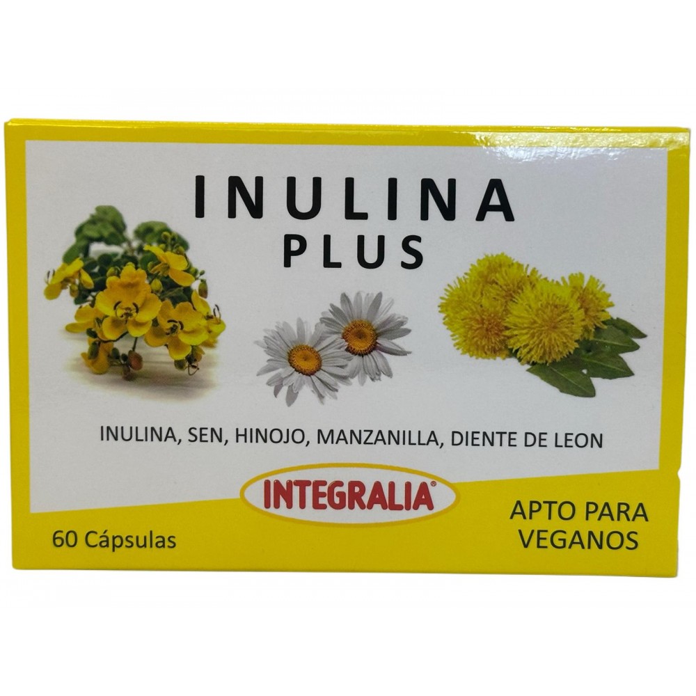 Inulina Plus 60 cápsulas de integralia INTEGRALIA INT-54587 Laxantes salud.bio