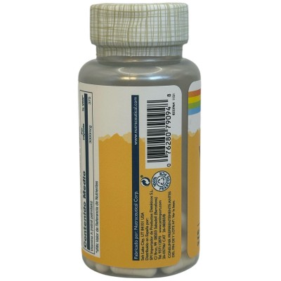 Vitamina A 3000mcg 60 Cápsulas Vegetales de Solaray SOLARAY SOLA-79094 Vitamina A y D salud.bio