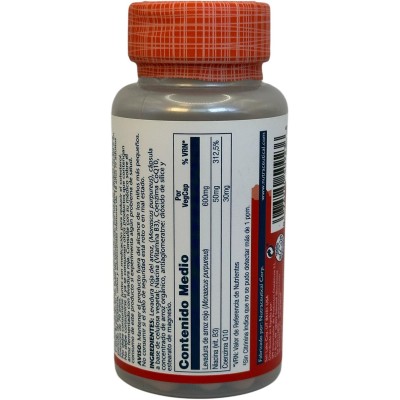 Levadura Roja de arroz, Red Yeast Rice Plus Q10, 60 VegCaps. Sin gluten. Apto para veganos de SOLARAY SOLARAY SM-8892 Ayudas ...
