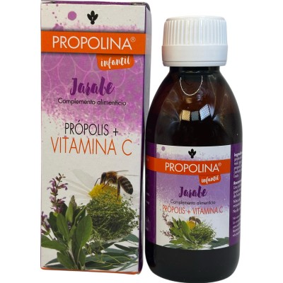PROPOLINA infantil JARABE (Própolis + Vitamina C) 150ml de Plantis Artesania Agrícola ART-04373 Acción benéfica garganta y pe...