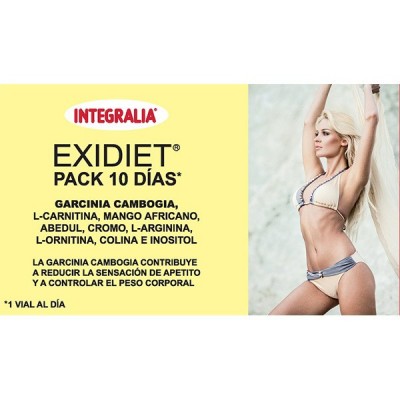 EXIDIET PACK 10 días - 10 viales de INTEGRALIA INTEGRALIA 417 Control de Peso salud.bio