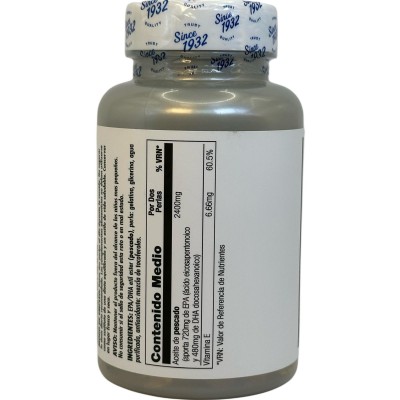 Omega 3 de 720mg EPA / 480DHA 60 perlas de Kal KAL KAL-71306 Sistema circulatorio salud.bio