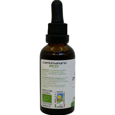 Cardo Mariano concentrado ECO (Milk Thistle alto contenido en Silimarina) 50ml de Plantis Artesania Agrícola ART-03454 Higado...