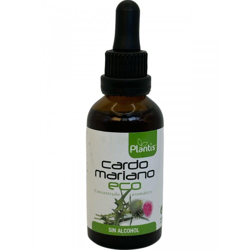 Cardo Mariano concentrado ECO (Milk Thistle alto contenido en Silimarina) 50ml de Plantis Artesania Agrícola ART-03454 Higado...