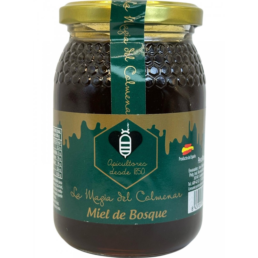 MIEL del Bosque 500g de la Magia del Colmenar La Magia del colmenar 8437019239275 Miel, Polen, Jalea Real, Propolis salud.bio