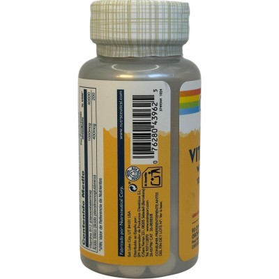 Vitamina B12 1000mcg con fólico 400mcg sublingual de Solaray SOLARAY SM-4345 Vitamina B salud.bio