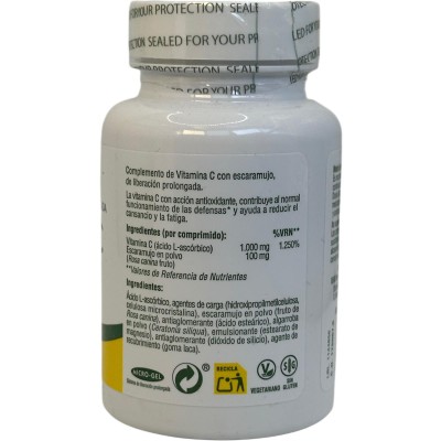 Vitamina C (escaramujo) 1000ml RETARD 60 comprimidos de NaturesPlus NaturesPlus NPLUS-11295 Vitamina C salud.bio