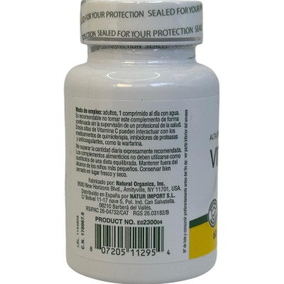 Vitamina C (escaramujo) 1000ml RETARD 60 comprimidos de NaturesPlus NaturesPlus NPLUS-11295 Vitamina C salud.bio