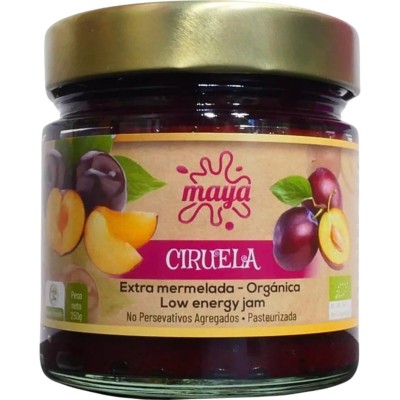 Mermelada de Ciruela Extra Orgánica 250g de Maya Organic Maya Organic MAY-71061 Alimentación salud.bio
