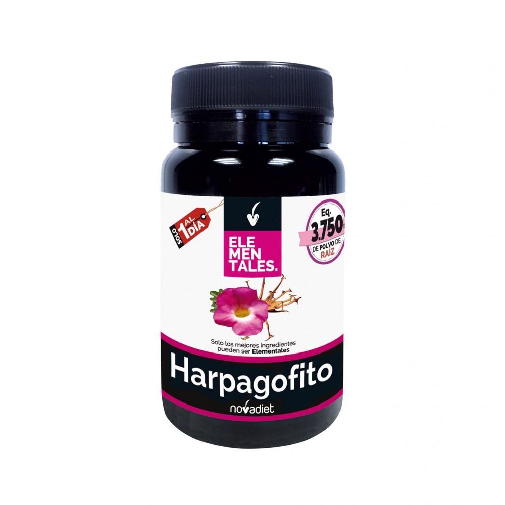 Harpagofito - Elementales de Novadiet Novadiet 53511 Suplementos Naturales acción Analgesica, Antiinflamatoria, malestar, dol...
