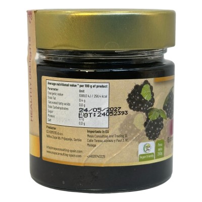 Mermelada de MORAS Extra Orgánica 250g de Maya Organic Maya Organic MAY-71060 Alimentación salud.bio