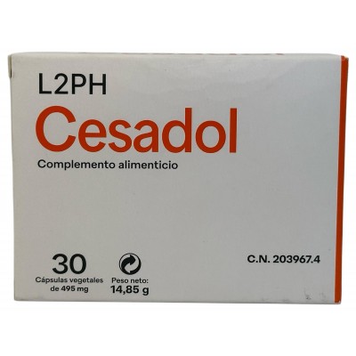 Cesadol 30 cápsulas de L2pharm L2pharma | Laboratorios L2 2007, S.L. L2P-62023 Suplementos Naturales acción Analgesica, Antii...