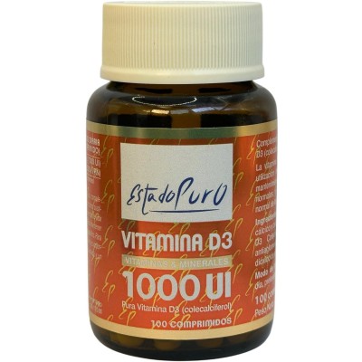 Vitamina D3 (Colecaciferol 25pg) 1000 UI 100 comprimidos de Tongil Tongil M25 Inicio salud.bio