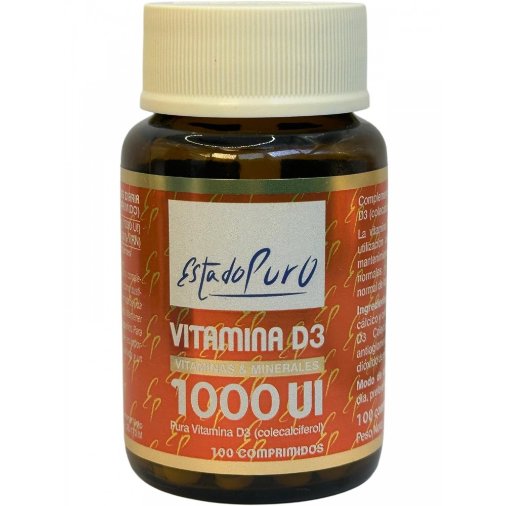 Vitamina D3 (Colecaciferol 25pg) 1000 UI 100 comprimidos de Tongil Tongil M25 Inicio salud.bio