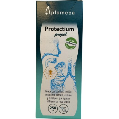 Protectium Propol 250ml Jarabe de Plameca Plameca PLA-456400 Acción benéfica garganta y pecho salud.bio
