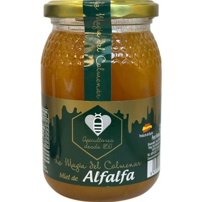 MIEL de Alfalfa 500g de la Magia del Colmenar La Magia del colmenar MAG-23992 Miel, Polen, Jalea Real, Propolis salud.bio