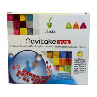 Novitake Imuno 20 viales de NovaDiet Novadiet 52121 Sistema inmunitario salud.bio