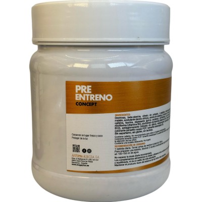PreEntreno CONCEP (Pre-Work) 500g de Megaplus Megaplus MEG-142060 Suplementos Deportivos (Complementos Alimenticios) salud.bio