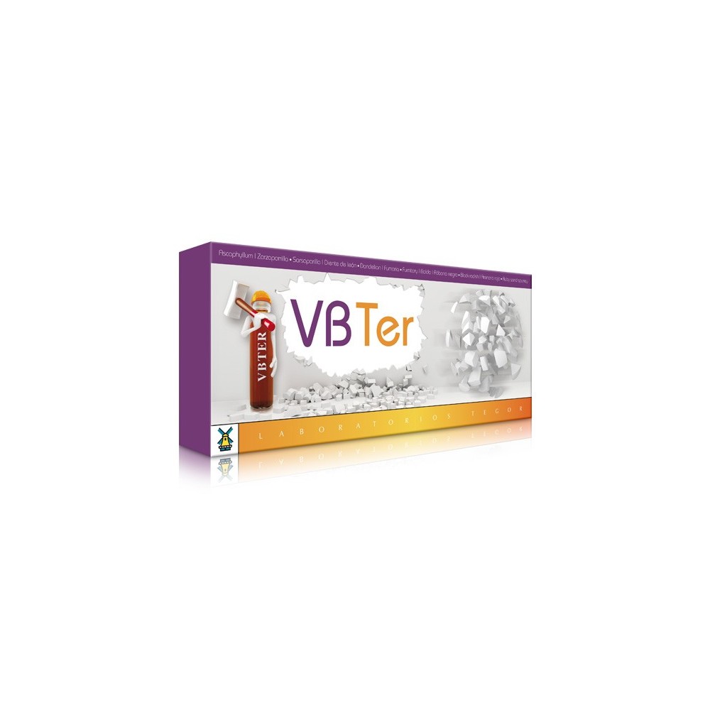 VB Ter ROMPEPIEDRAS de Laboratorios Tegor Tegor T03030 Bienestar urinario. Ayuda en el bienestar urinario. salud.bio