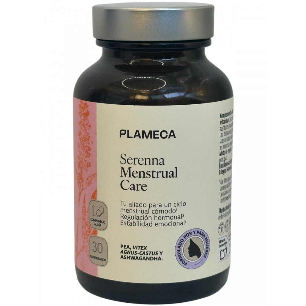 Serenna Menstrual care 30 comprimidos de Plameca Plameca PLA-84652 Menopausia salud.bio