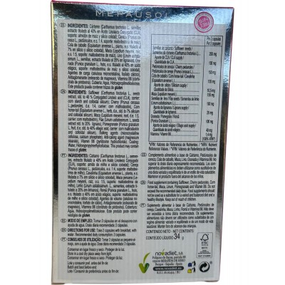 Mepausol 60 cápsulas de Novadiet Novadiet 52098 Menopausia salud.bio