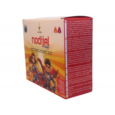 NODIJAL SÚPER (Defensas y Energia) 20 viales de Novadiet Novadiet NOV-52052 Sistema inmunitario salud.bio