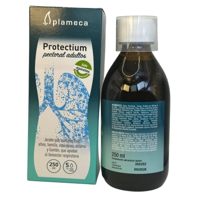 Protectium Pectoral Adultos 250ml Jarabe de Plameca Plameca PLA-534000 Acción benéfica garganta y pecho salud.bio