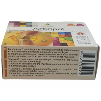 ARTRIPOL 60 cápsulas de Novadiet Novadiet NOV-52045 Articulaciones, Huesos, Tendones y Musculos, componen el Aparato Locomoto...
