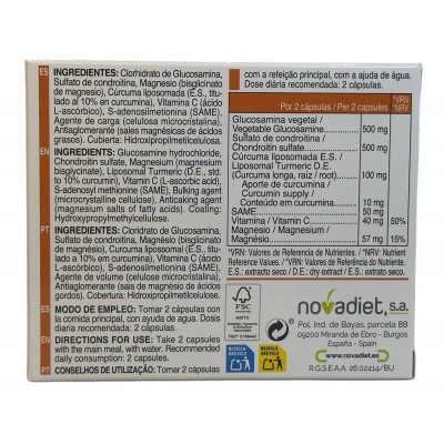 ARTRIPOL 60 cápsulas de Novadiet Novadiet NOV-52045 Articulaciones, Huesos, Tendones y Musculos, componen el Aparato Locomoto...