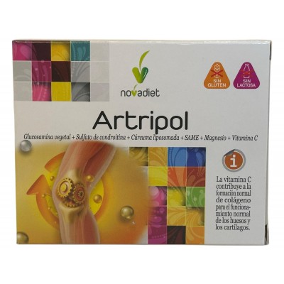 ARTRIPOL 60 cápsulas de Novadiet Novadiet NOV-52045 Articulaciones, Huesos, Tendones y Musculos, componen el Aparato Locomoto...