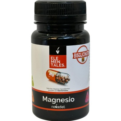 Magnesio Bisglicinato 500mg 90 comprimidos de Novadiet Novadiet NOV-53523 Articulaciones, Huesos, Tendones y Musculos, compon...