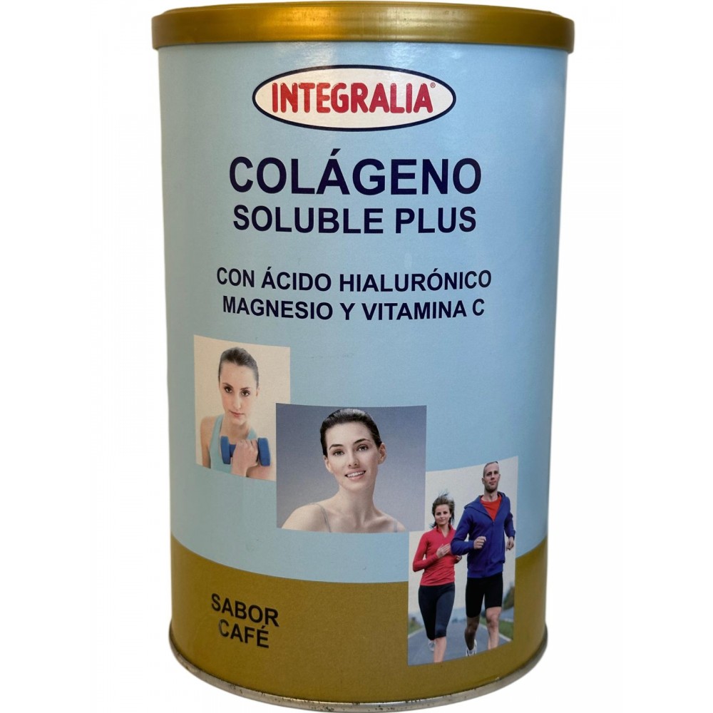 Colágeno Soluble Plus sabor Café 360g de Integralia INTEGRALIA INT-54454 Articulaciones, Huesos, Tendones y Musculos, compone...