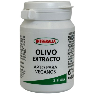 Olivo extracto seco 60 comprimidos de Integralia INTEGRALIA GEN-54617 PLANTAS EN COMPRIMIDOS salud.bio
