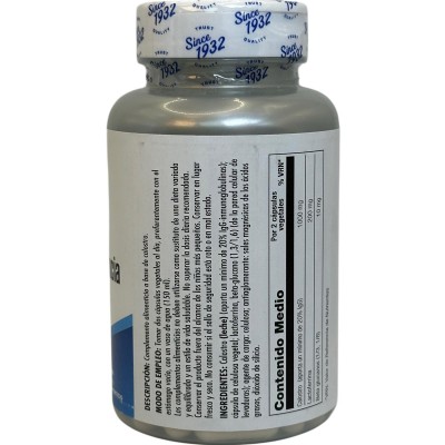 Factor de Transferencia 60 cápsulas de KAL SOLARAY SOLA-55904 Sistema inmunitario salud.bio