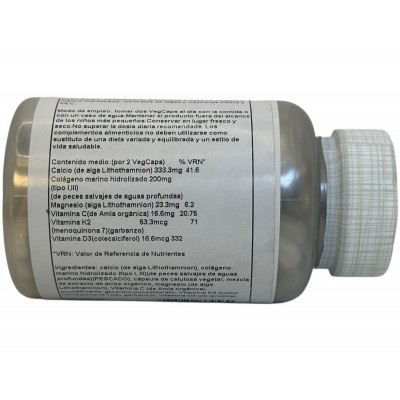 Collagen Bone Complete 90 cápsulas vegetales de Solaray Eladiet SOLA-66456 Articulaciones, Huesos, Tendones y Musculos, compo...