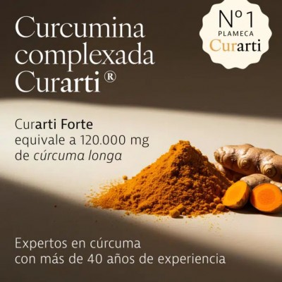 Curarti FORTE 60 comprimidos de Plameca Plameca PLA-84622 Suplementos Naturales acción Analgesica, Antiinflamatoria, malestar...