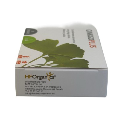 Ginkgo Plus 30 comprimidos de Herbofarm HerboFarm HFA-77050 Sistema circulatorio salud.bio