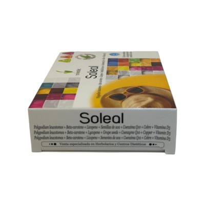 Soleal (Protégete del Sol también desde dentro) 30 Cápsulas de Novadiet Novadiet NOV-83023 Nutricosmética salud.bio