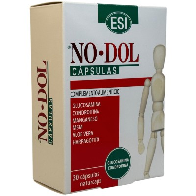 NO-DOL 30 NATURCAPS de ESI® ESI ESI-37010101 Suplementos Naturales acción Analgesica, Antiinflamatoria, malestar, dolor salud...